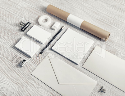 Photo of blank stationery