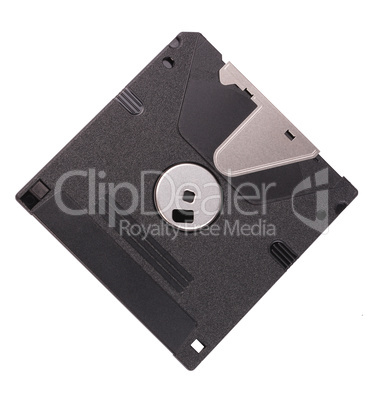 micro floppy disk isolated