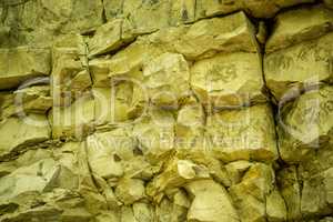 Jura limestone shifts of the Swabian Alb in Germany