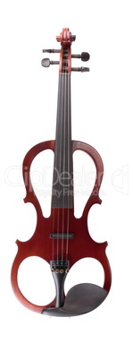 Electric Violin Isolated