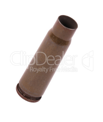 Kalashnikov Gun Shell Isolated