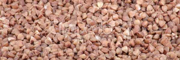 many of buckwheat food background