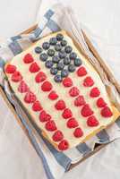 USA Flag Cake