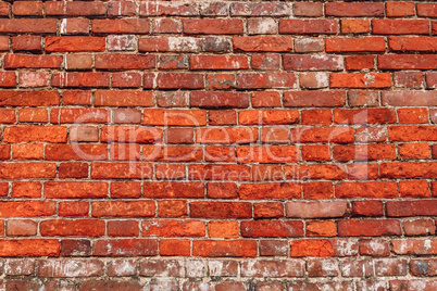 Chipped Brick Wall.