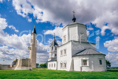 Dormition Church and Minaret of Cathedral Mosque.