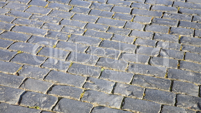 Cobblestone Pavement