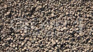 gravel at dry sunny day