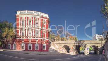 Historic Pommer building in Odessa, Ukraine