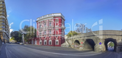 Historic Pommer building in Odessa, Ukraine