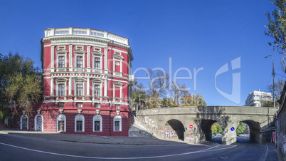Historic Pommer building in Odessa, Ukraine