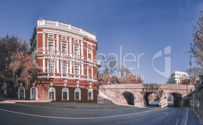 Historic Pommer building in Odessa, Ukraine