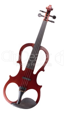 Electric Violin Isolated