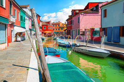 Houses in Burano