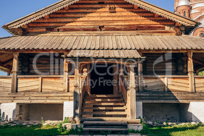 Entrance to the Wooden Holy Trinity Church