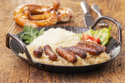 Nuremberg sausages