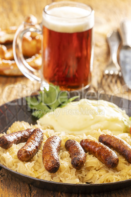 Nuremberg sausages