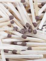 many scattering of matches