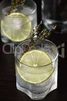 Gin and tonic