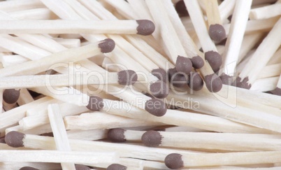 many scattering of matches