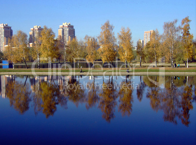 park in gold fall