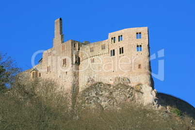 Castle ruins Idar Oberstein,Germany