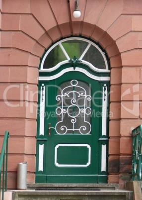 entrance door,