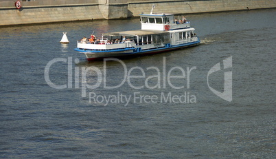 boat on river