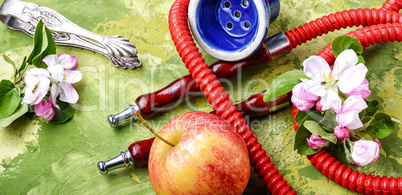 Arabian shisha with apple tobacco