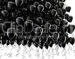 Isolated balloons backdrop.Birthday and carnival concept