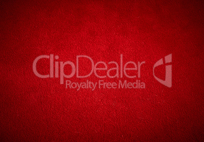 texture of red cow suede, full frame