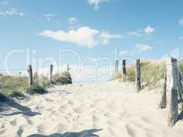 Pathway to the beach