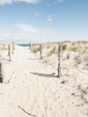 Pathway to the beach