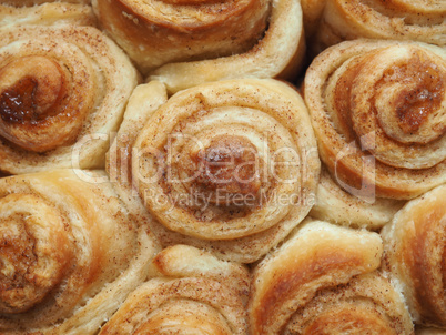 Tasty cinnamon pastry