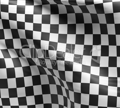 Checkered flag, racing flag background