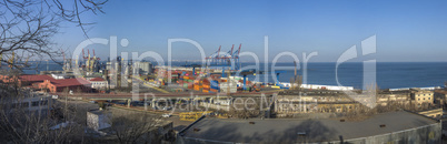 Cargo Port of Odessa, Ukraine