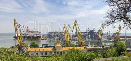 Cargo Port of Odessa, Ukraine