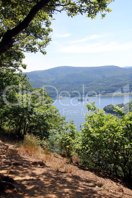 Blick auf den Edersee