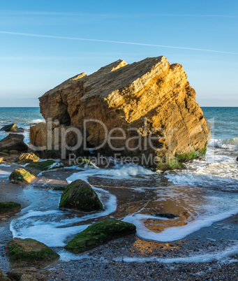 Rocks near the Black Sea coast