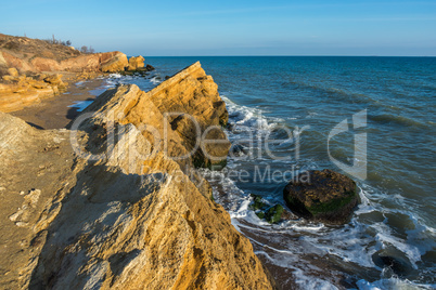 Rocks near the Black Sea coast