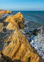 Rocks near the Black Sea coast