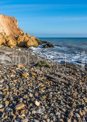 Rock on the edge of the Black Sea