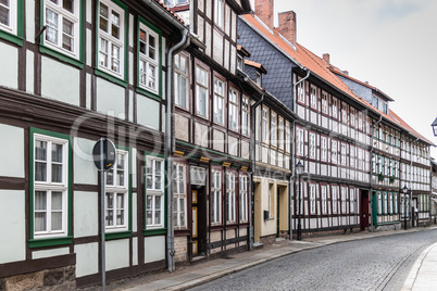 Half-timbered houses in Wernigerode (Harz)