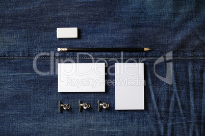 Blank stationery set