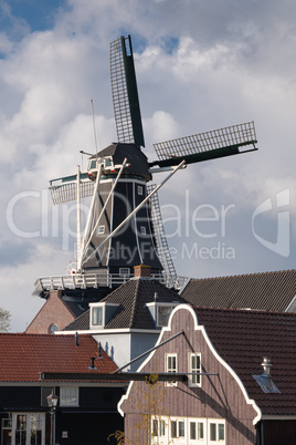 City center of Haarlem, Netherlands