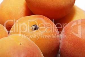 Ripe apricots close up