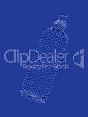 3d sport water bottle