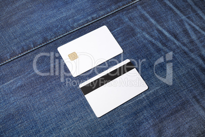 Blank chip cards