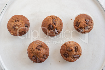 Schokoladen Muffins