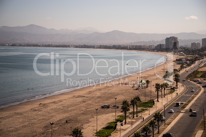 Am Strand von La Serena