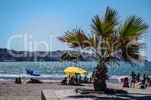 Am Strand von La Serena